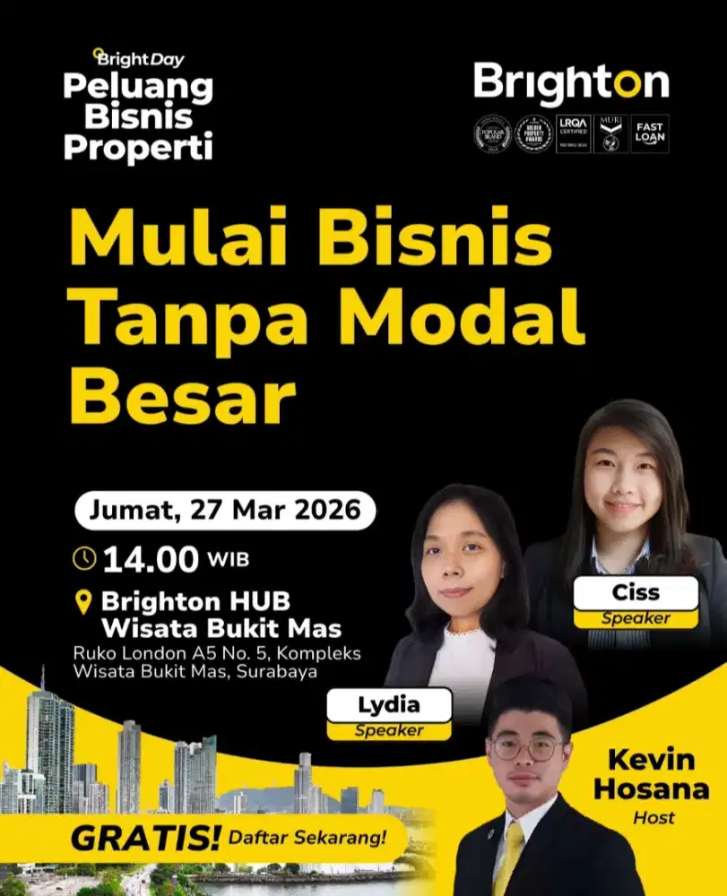 Berani mulai bisnis  ( Agen Property)