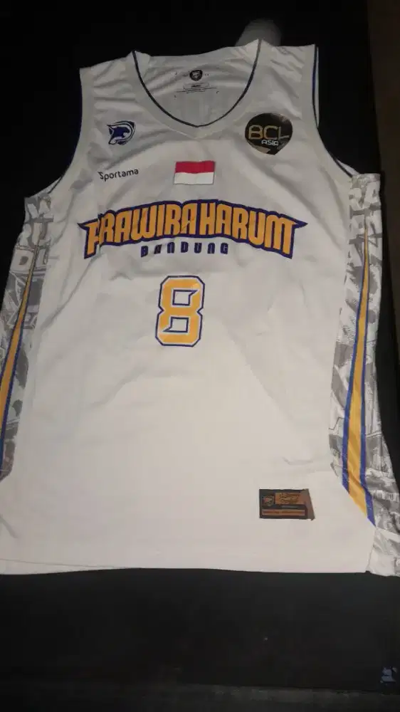 Jersey match worn YUDHA SAPUTERA BCL(Basketball Champions League)