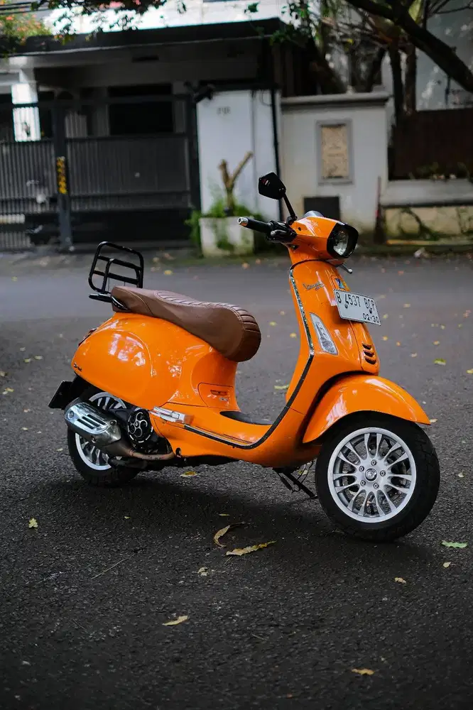 JUAL VESPA MATIC BEKAS/SECOND SPRINT 3VIE 2014 MURAH BERGARANSI