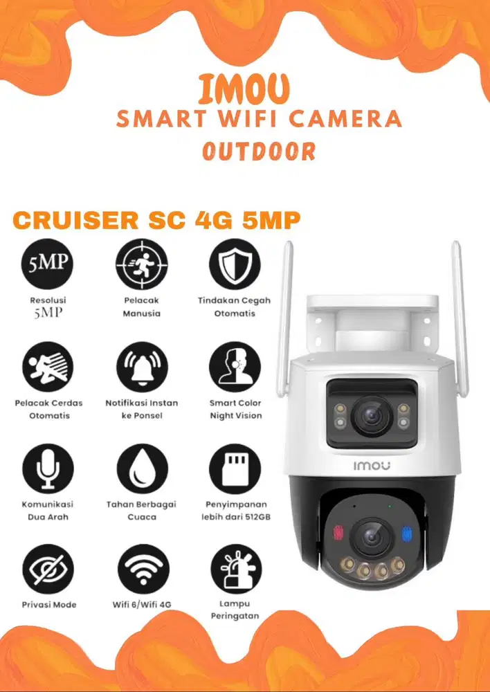 IMOU CRUISER SC 5 MP 4G