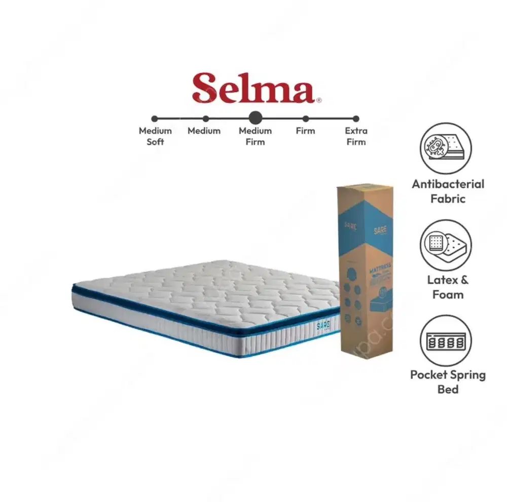 Mattrass sare latex 160x200 by selma