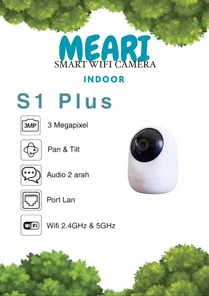 MEARI S1 PLUS 3MP INDOOR WIFICAM