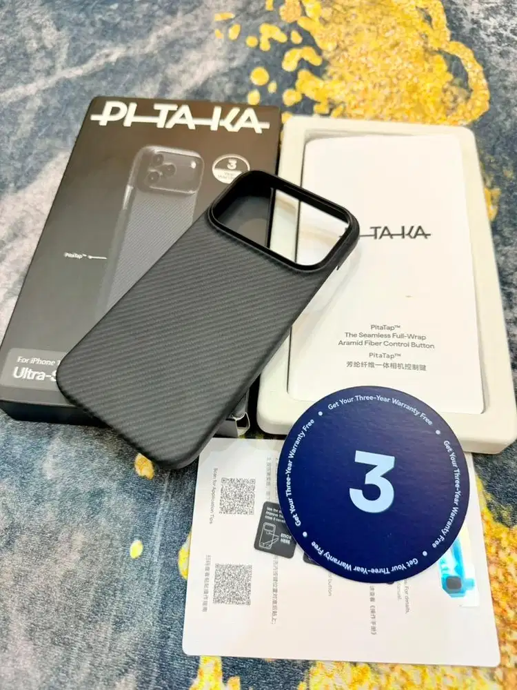 Case iphone 17 PRO Carbon Pitaka Magsafe Ultra Slim Case