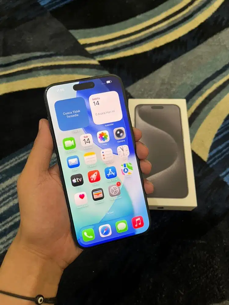 Iphone 15 Promax 256gb iBox Fullset Original