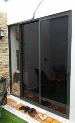 KACA FILM ONEWAY VISION STIKER KACA SANDBLAST ES CUTTING STICKER LOGO