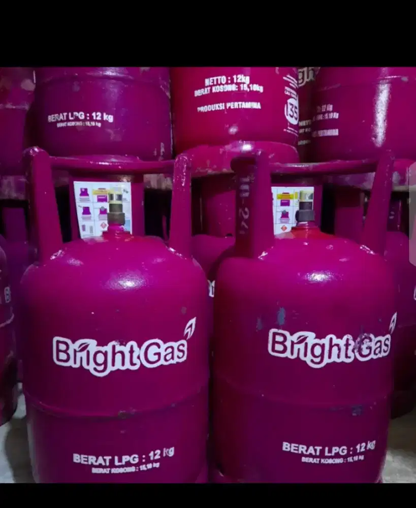 gas 12kg pink isi/tidak