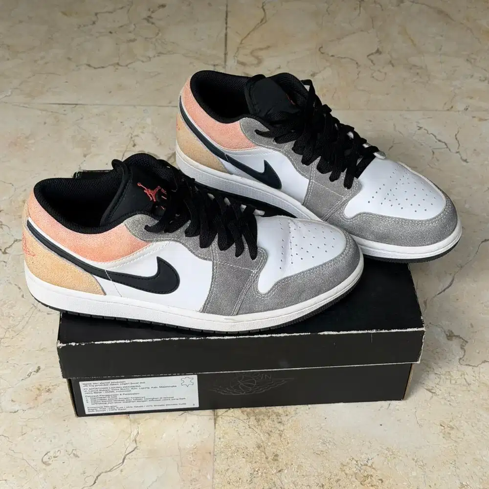 Nike Air Jordan 1 Low Black/Amber Original