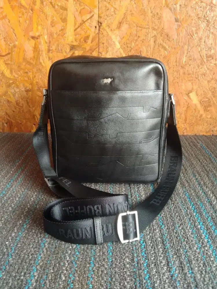 Braun Buffel slin bag tas original brand second