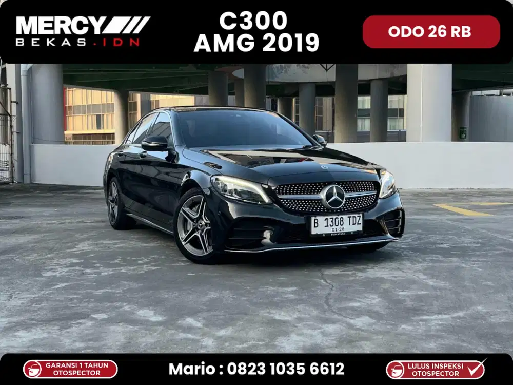 C300 Amg low km !! Mercy Mercedes Benz C 300 Tahun 2019