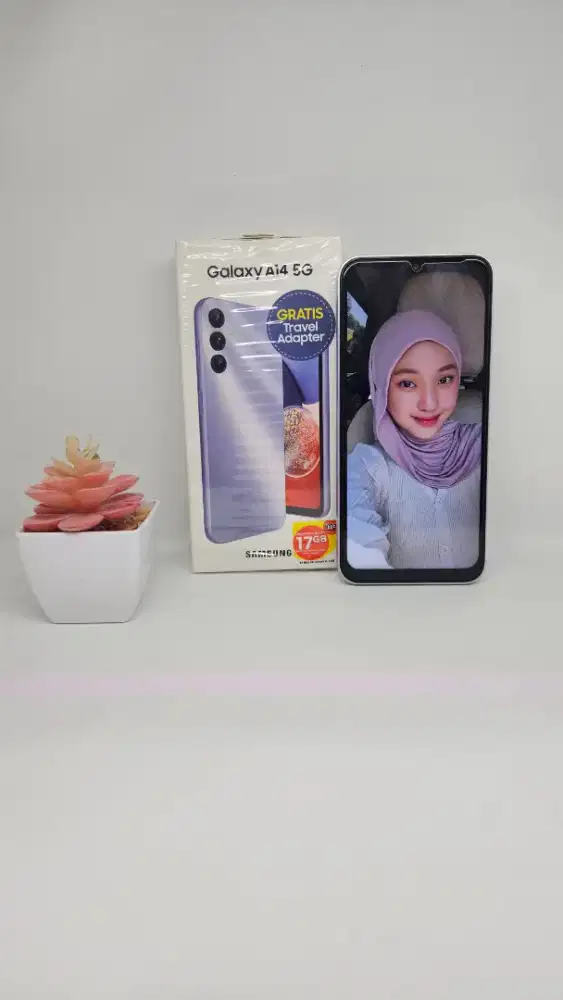 Samsung A14 5G 6/128 [Silver/Purple] SEIN/Resmi 30-04-24