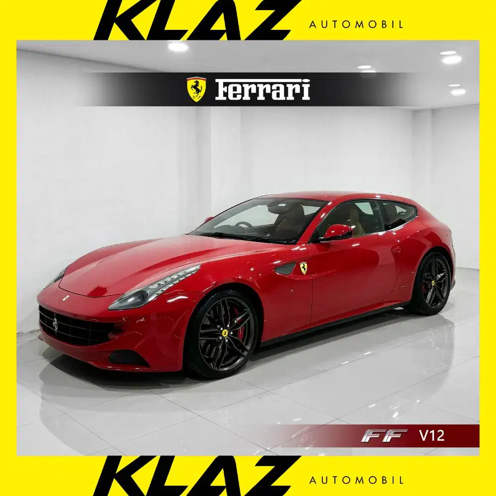 TERBAIK! Ferrari FF V12 ''2013 ATPM 5000 Milleage Full Option