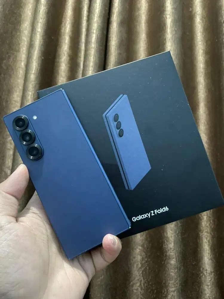 Samsung Z Fold 6 Fullset Nota Ada