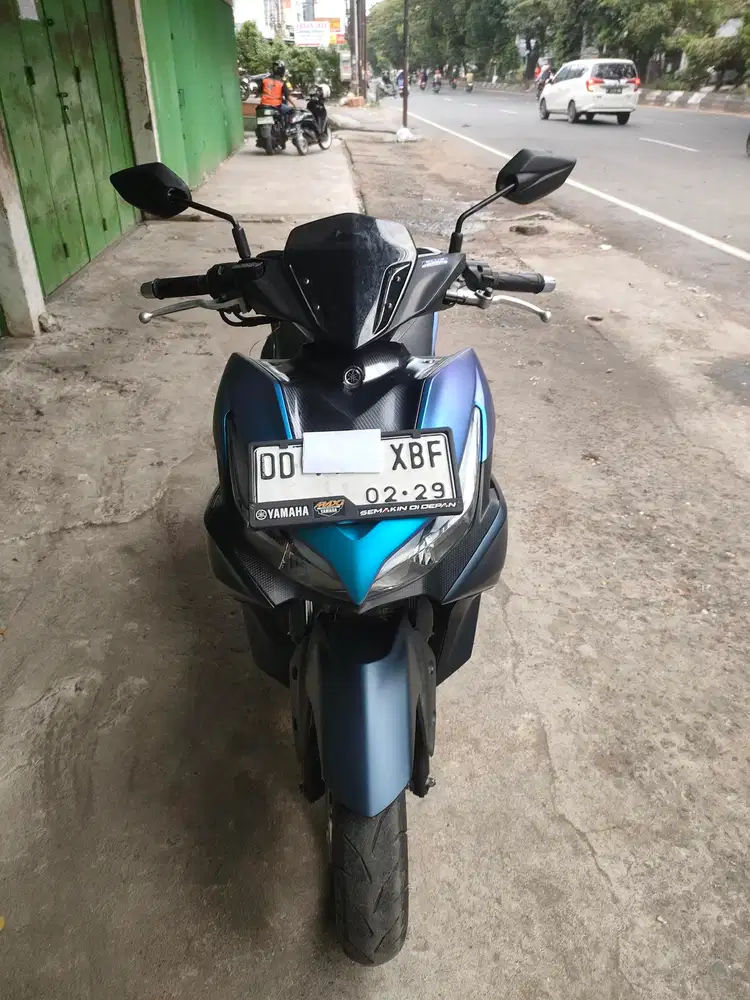 Yamaha Aerox 155cc 2024 biru