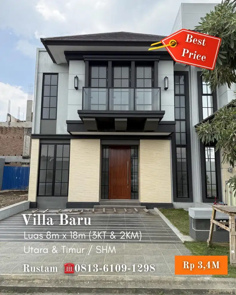 Villa baru citraland gama city medan