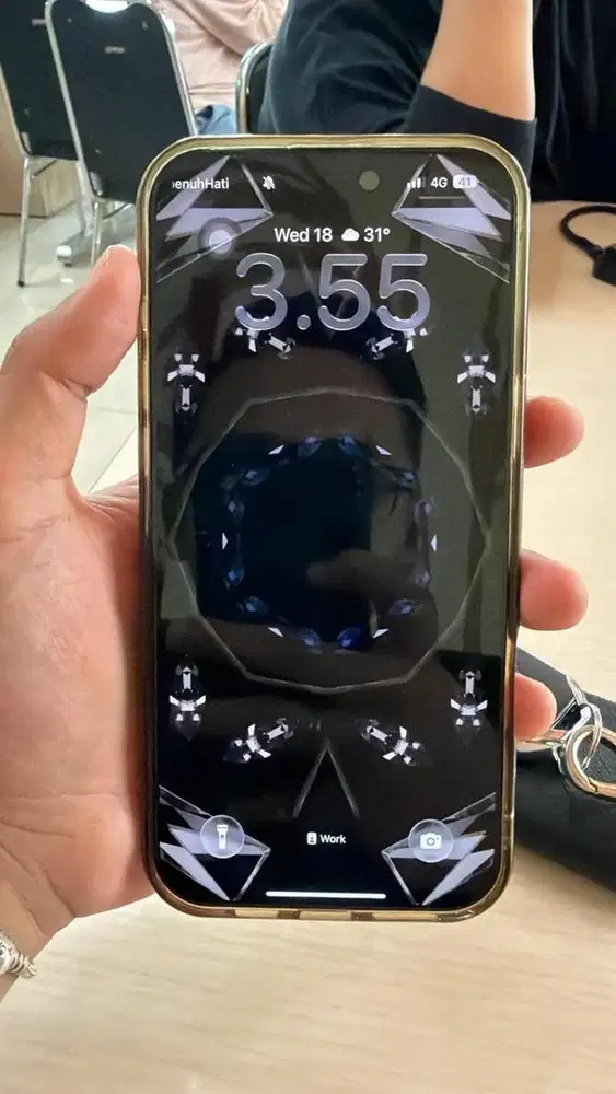 Iphone 16 Promax Silver 256gb Ibox BH 93% Mulus