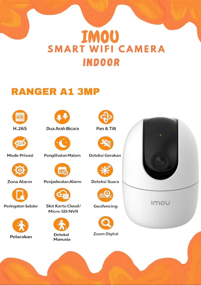 IMOU A1 2K 3MP / WIFICAM / Kamera Wireless