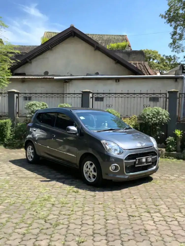 LOW KM 89RIBU!! FULL RECORD DAIHATSU AYLA X MATIC 2016 TERAWAT FULLSET