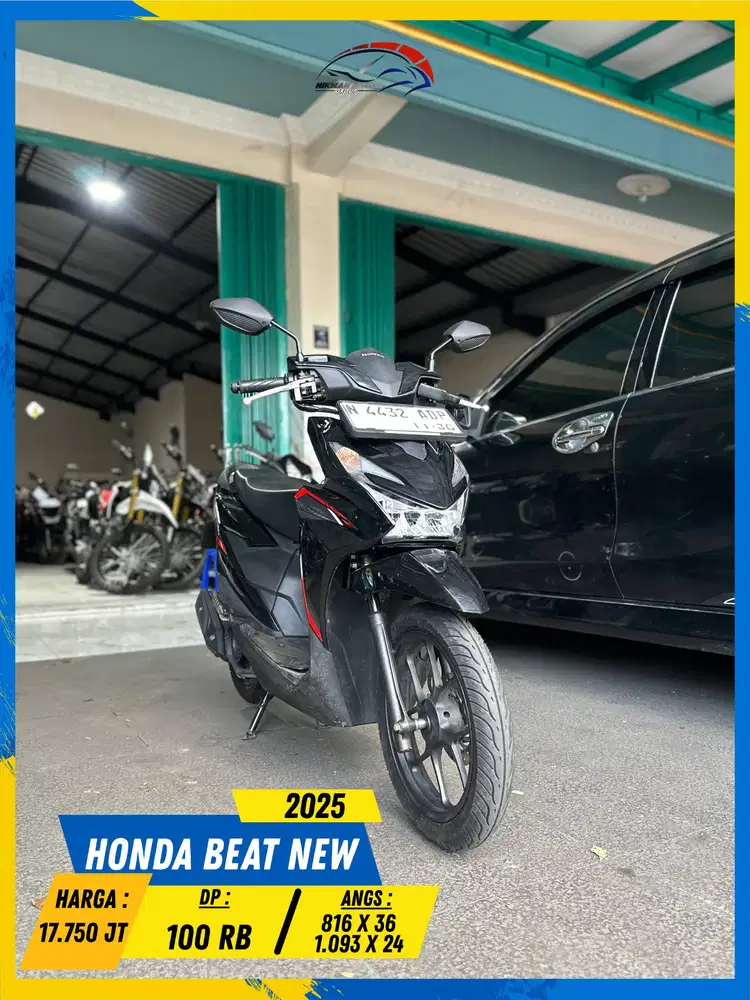 HONDA BEAT NEW 2025 LIKE NEW MAZEHH HIKMAH MOTOR KEPUH