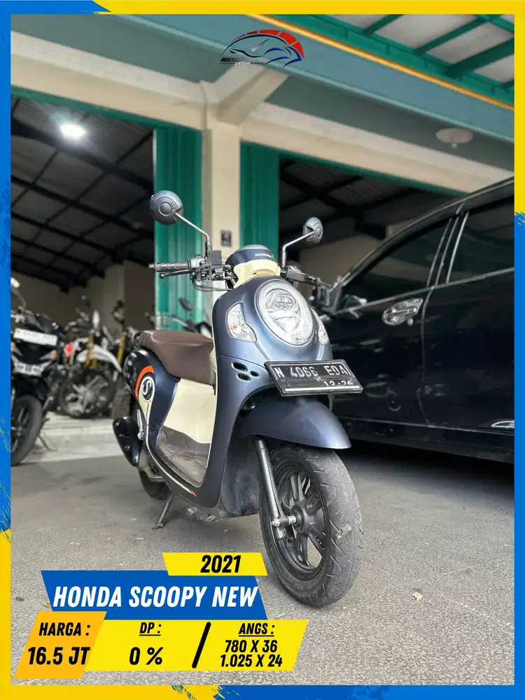 HONDA SCOOPY NEW 2021 MANTAP GAS MASZEHH HIKMAH MOTOR KEPUH