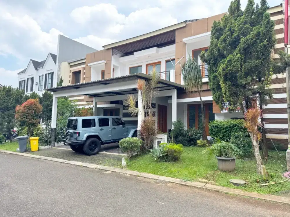 Rumah lingkungan Asri Strategis Di Cluster Vineyard The Green BSD