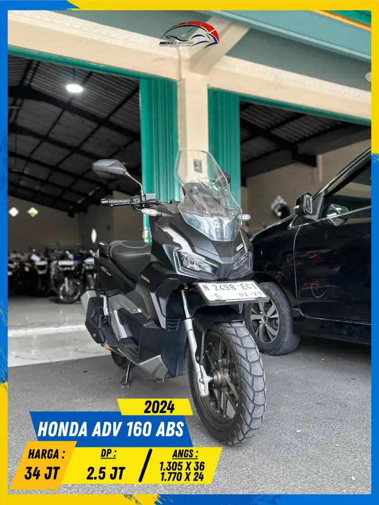 HONDA ADV 160 ABS 2024 NEGO SAMPE DEAL HIKMAH MOTOR KEPUH