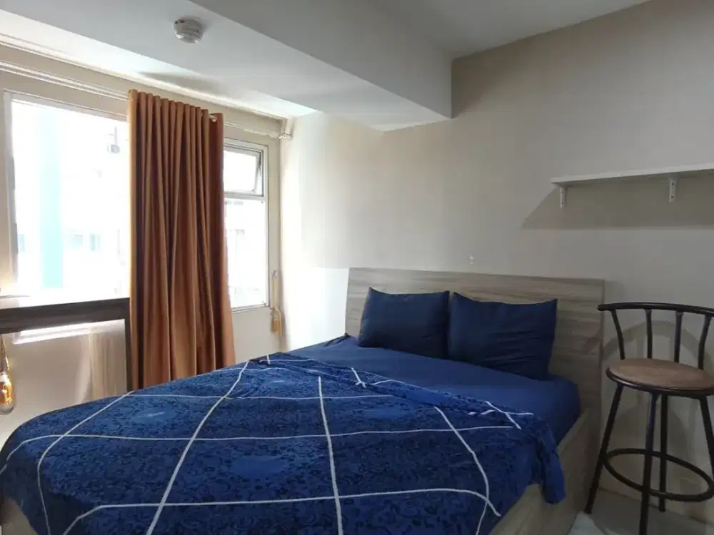 1BR Luas Full Furnish – Interior Kece, Serasa Apartemen Mewah