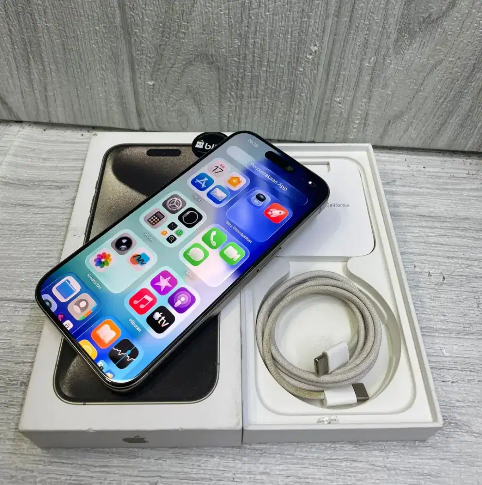 Iphone 15 Pro 256 Natural Resmi ibox