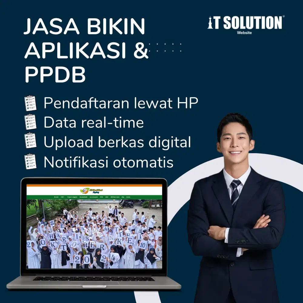 Jasa Bikin Aplikasi & Sistem PPDB Online – Profesional & Siap Pakai