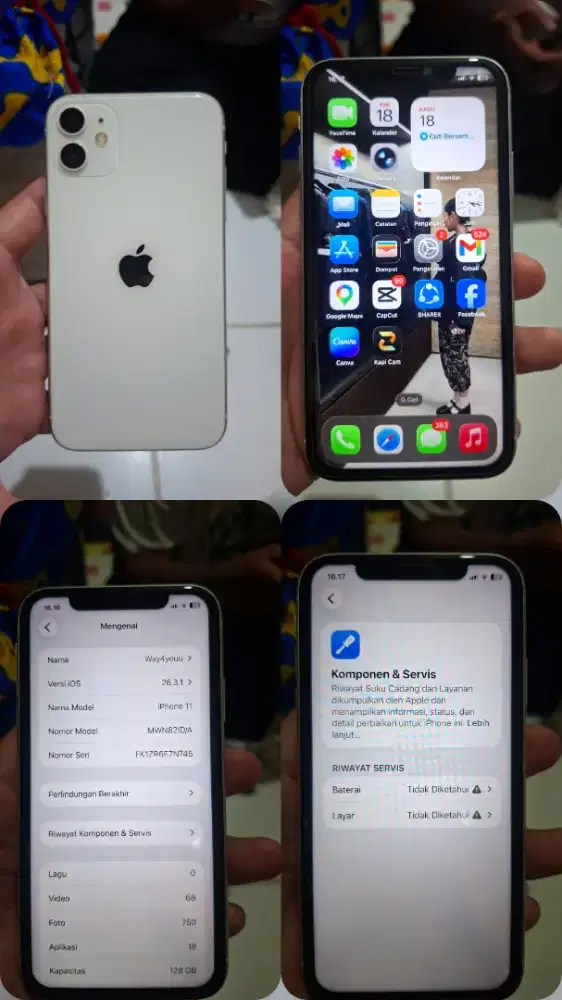 iphone11 ibox 128gb