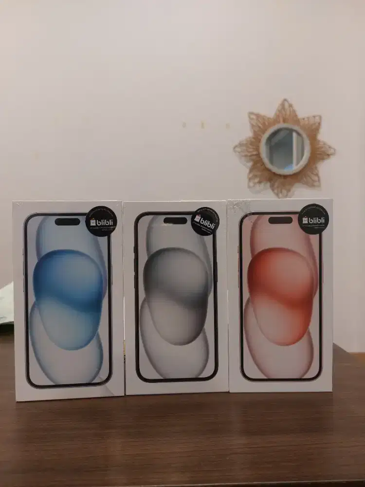 TERSEDIA BARU IPHONE 15 BASIC RESMI IBOX