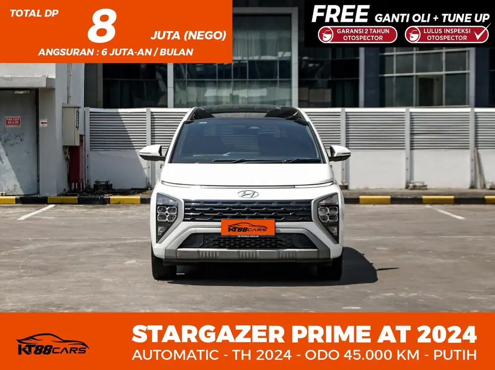 Hyundai Stargazer Prime AT 2024 Putih