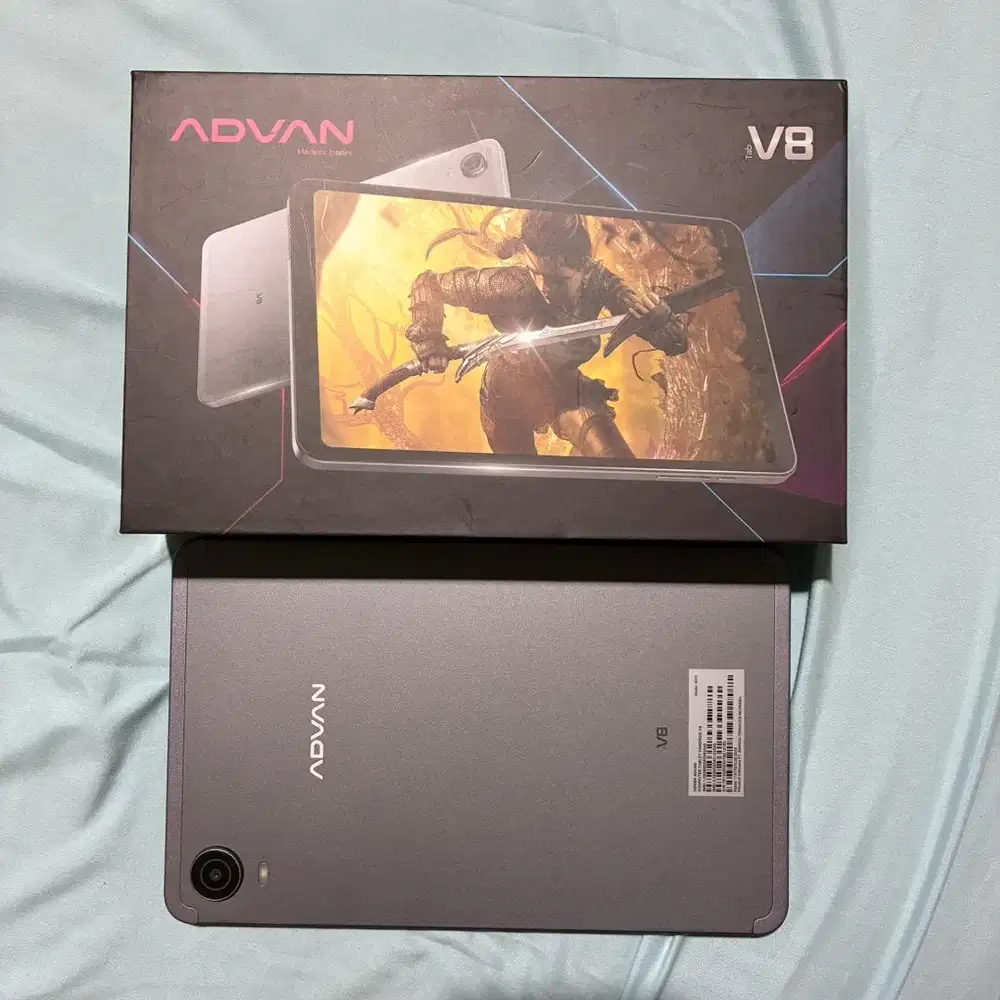 Advan V8 Tablet Android Gaming Mediatek Helio G99 RAM 8GB 4G MicroSD