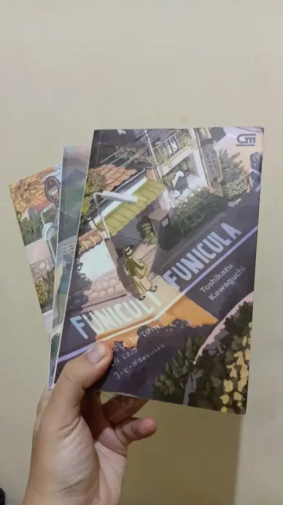 Buku Novel Funiculi Funicula 1 2 3 Dona Dona Toshikazu Kawaguchi