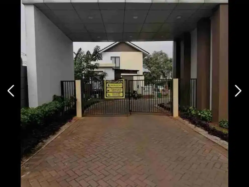 Rumah siap huni minimalis dalam cluster di Graha Raya