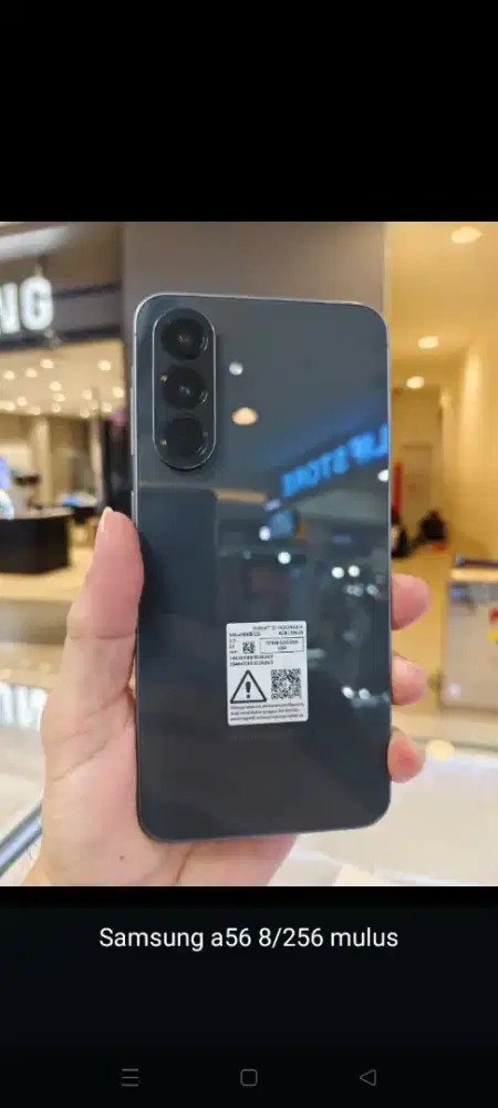 Hp second samsung A56gb ram 8/256gb fullset