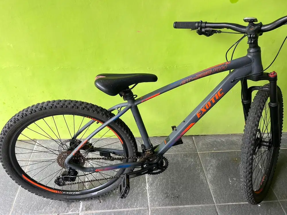 Sepeda exotic masih bagus dan mulus