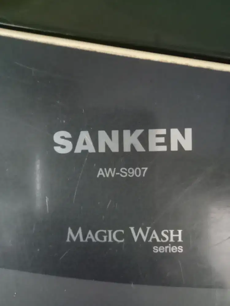 jual mesin cuci sanken 9kg,orisinil,siap pakai,nepis,siap antar