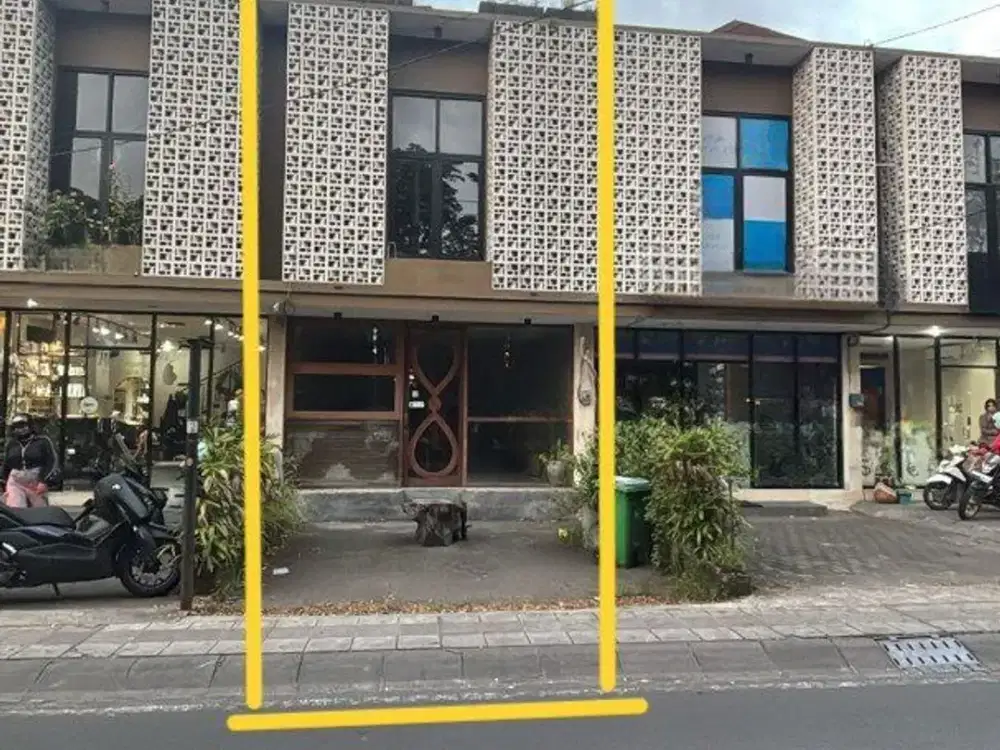 Ruko Cantik 2 Lantai Lokasi Super Premium Disewakan, di Canggu Area