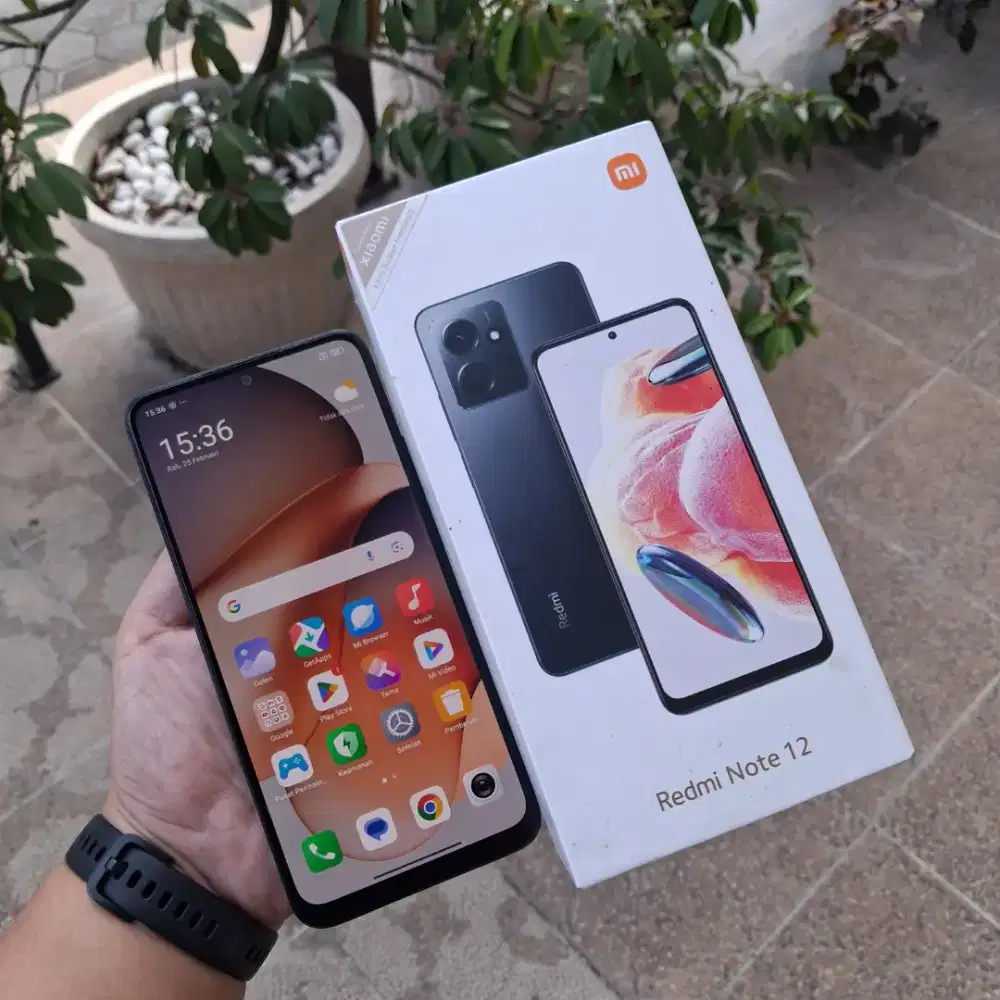 Redmi Note 12 8/128GB bekas garansi resmi
