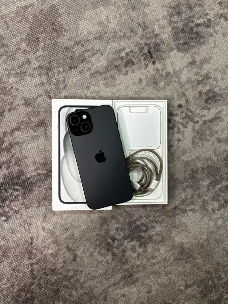iPhone 15 128GB Resmi iBox Fulset