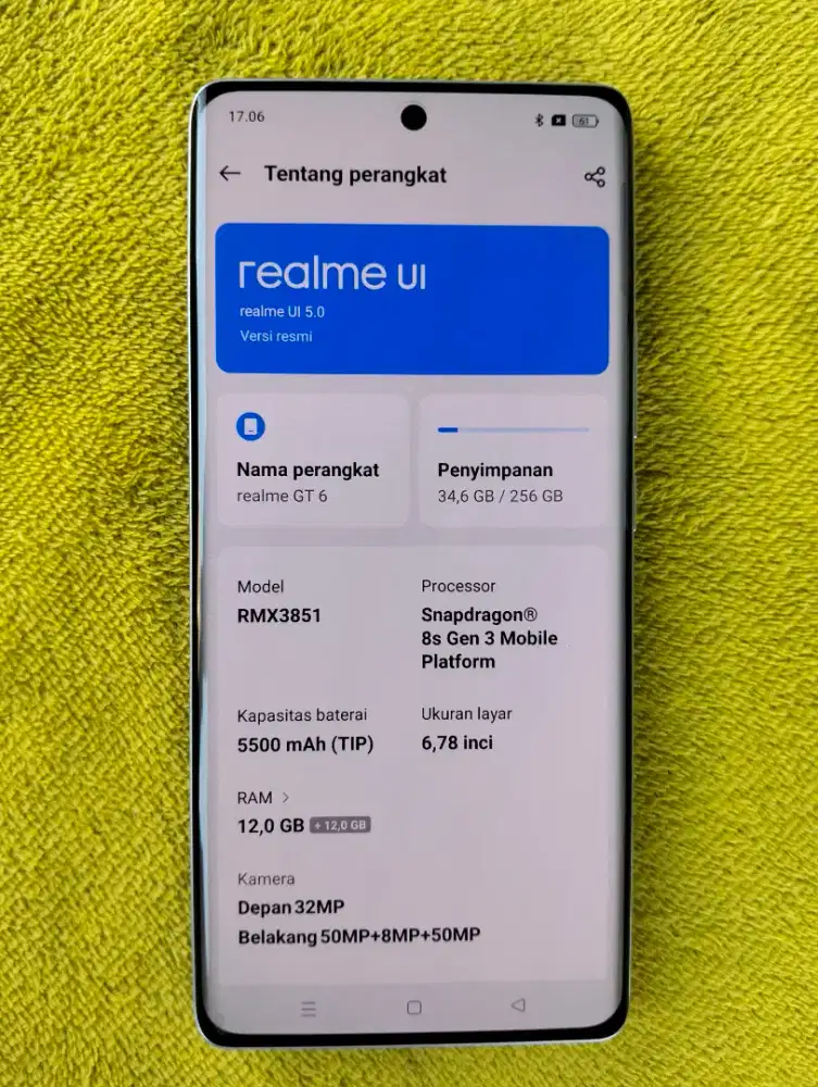 realme GT 6 5G 12/256