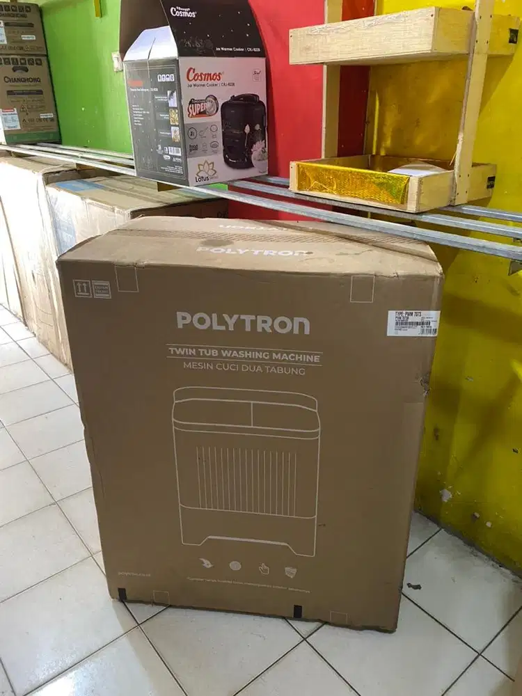 POLYTRON 7KG 2 TABUNG GARANSI RESMI SEGEL