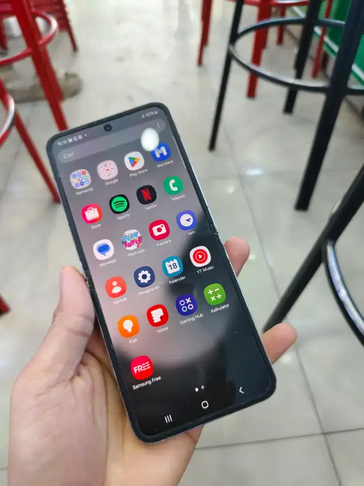 Samsung z plif 6 ram12/256 garansi sein