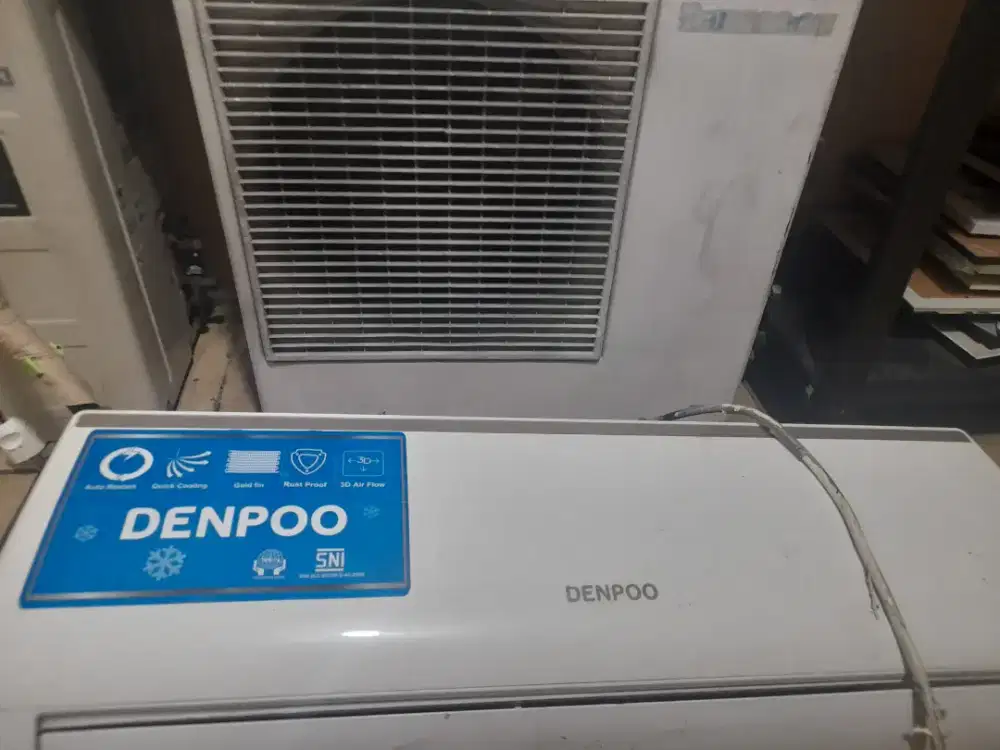 AC Denpoo 1/2 PK Dingin Nyess - Siap Pakai! (HARGA NEGO)