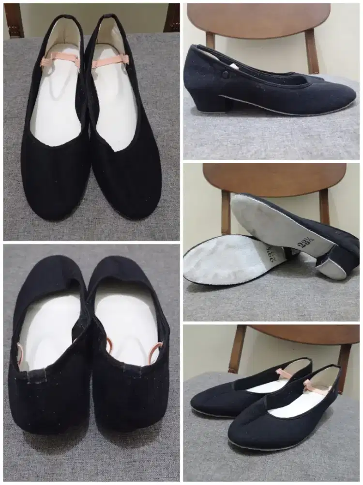 Sepatu Balet Hitam Preloved