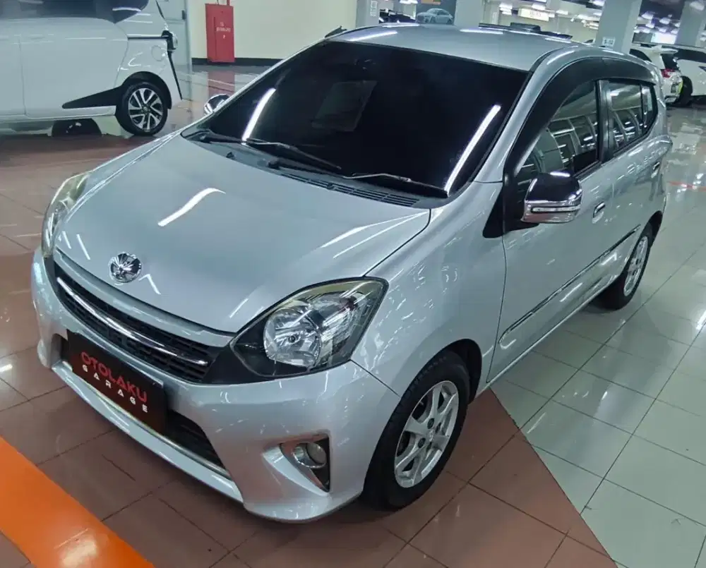 [ LOWDP 18JT 59X.2,3 ] BERGARANSI 1 THN TOYOTA AGYA G AT MATIC SILVER