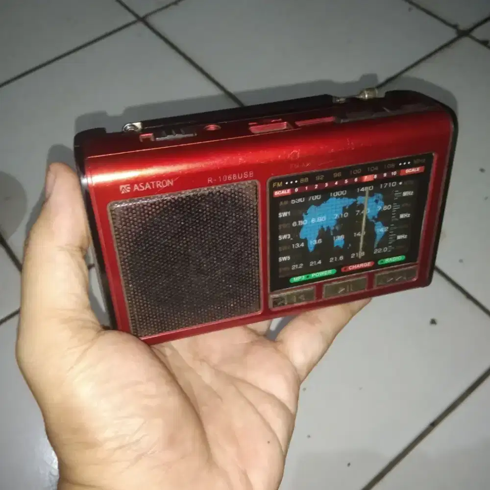 Radio FM  dan MP3 Player Asatron