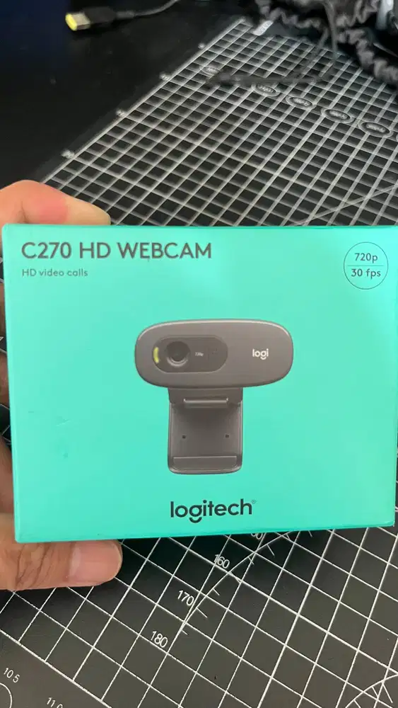 Logitech C270 Webcam HD 720p untuk Windows, Mac OS & Chrome OS