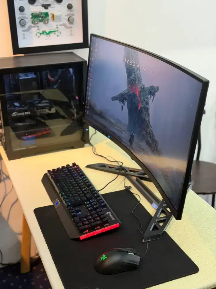 PC GAMING FULLSET|RYZEN 5 5700X|RTX 5060Ti|RAM 32GB|SSD 2TB|