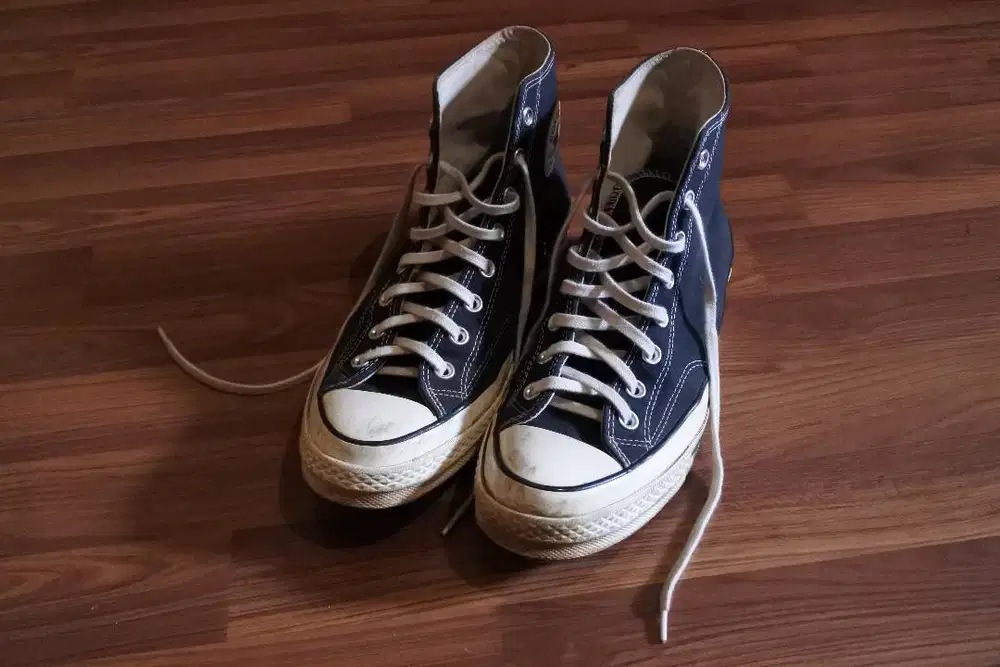 Chuck 70 Black Size 43 - Sepatu Sneakers Converse